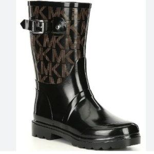 MK Logo Rainboots NWT